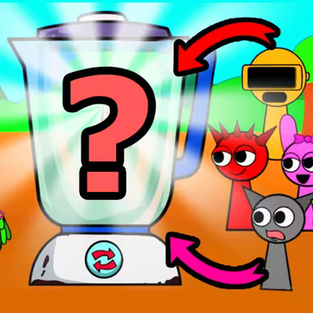 Blend Sprunki in Mixer 3D Obby: Create Your Own Sprunki Game