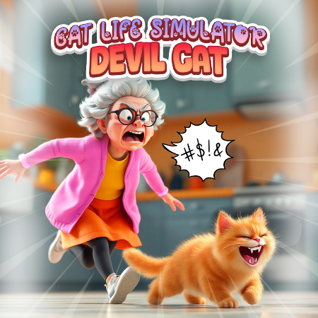 Cat Life Simulator: Devil Cat Game