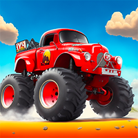 Draw Bridge 3D: Monster Truck Game