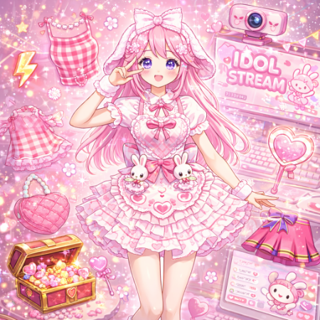 Idol Livestream: Doll Dress Up Game
