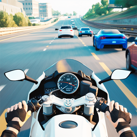 Motorcycle Racer: Road Mayhem Game