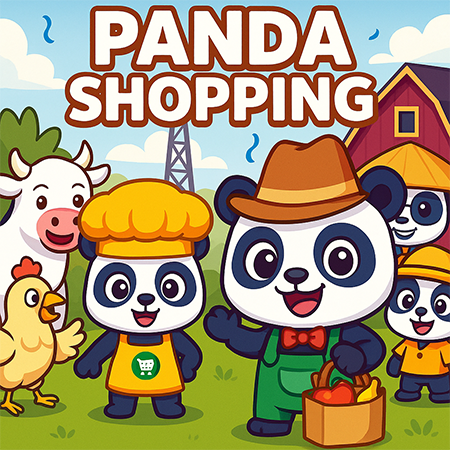 Panda Shop Simulator Game