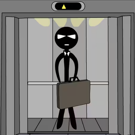 Stick: Two Elevator Escape Game